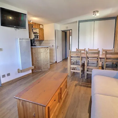 Confortable 2 Pieces + Cabine, Skis Aux Pieds, 5/6 Pers. - Fr-1-182a-4 Lejlighed Courchevel