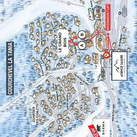 La Tania, 2 Pièces, 6 Personnes - Fr-1-182a-4 Appartement Courchevel