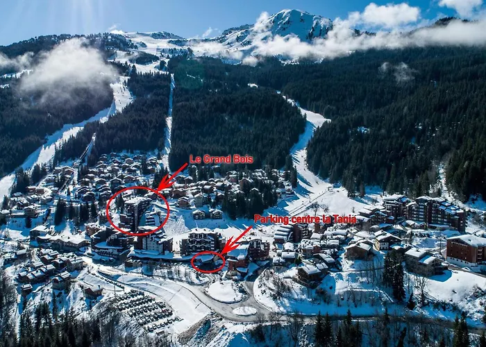 Confortable 2 Pieces + Cabine, Skis Aux Pieds, 5/6 Pers. - Fr-1-182a-4 Courchevel