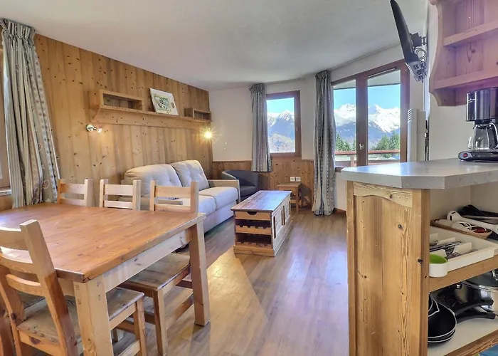 Confortable 2 Pieces + Cabine, Skis Aux Pieds, 5/6 Pers. - Fr-1-182a-4